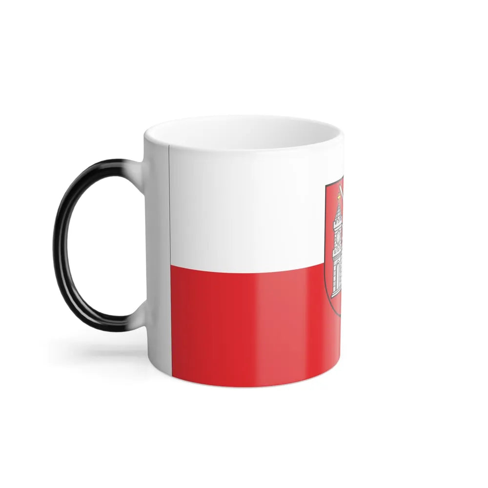 Flag of Tartu Estonia - Color Changing Coffee Mug-Go Mug Yourself