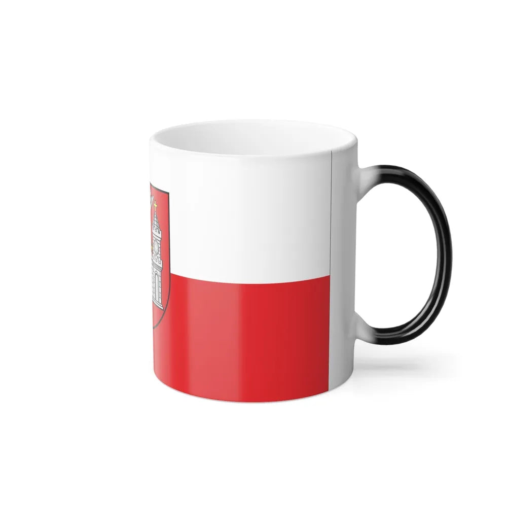 Flag of Tartu Estonia - Color Changing Coffee Mug-Go Mug Yourself