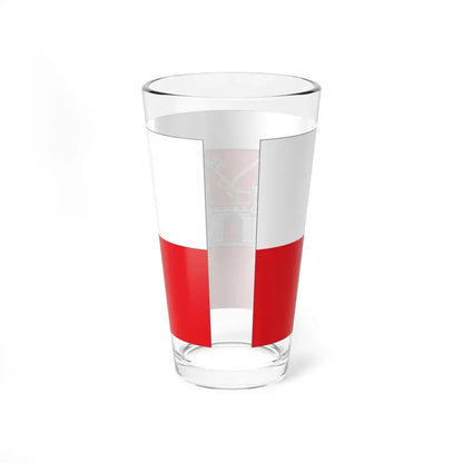 Flag of Tartu Estonia - Pint Glass 16oz - Go Mug Yourself