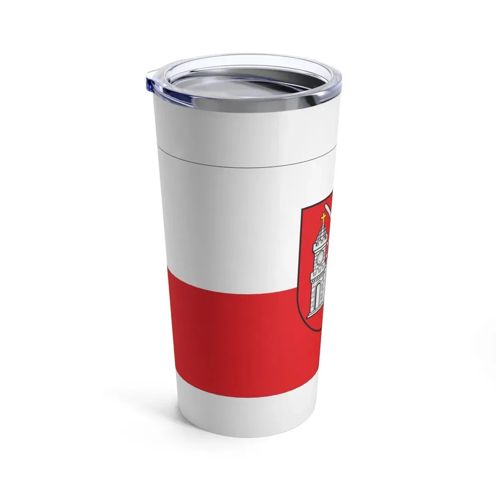Flag of Tartu Estonia - Tumbler 20oz - Go Mug Yourself