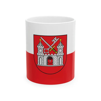 Flag of Tartu Estonia - White Coffee Mug 11oz - Go Mug Yourself