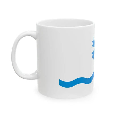 Flag of Tartu Parish (Estonia) White Coffee Mug - Go Mug Yourself