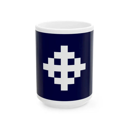 Flag of Tarui Gifu (Japan) White Coffee Mug 15oz - Go Mug Yourself