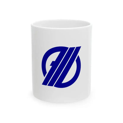 Flag of Tarumizu Kagoshima (Japan) White Coffee Mug 11oz - Go Mug Yourself