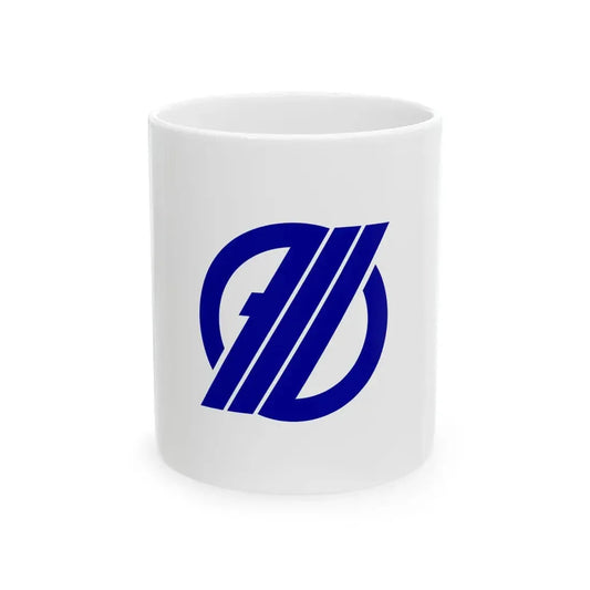 Flag of Tarumizu Kagoshima (Japan) White Coffee Mug 11oz - Go Mug Yourself