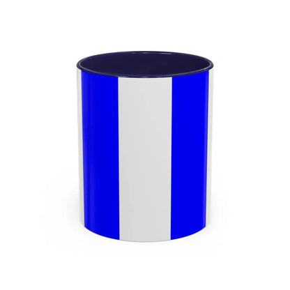 Flag of Tarxien Malta - Accent Coffee Mug 11oz Navy - Go Mug Yourself