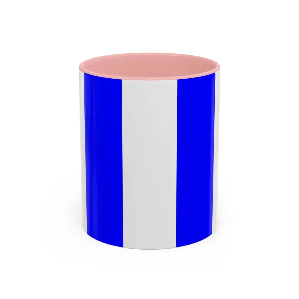 Flag of Tarxien Malta - Accent Coffee Mug 11oz Pink - Go Mug Yourself