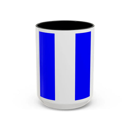 Flag of Tarxien Malta - Accent Coffee Mug 15oz Black - Go Mug Yourself
