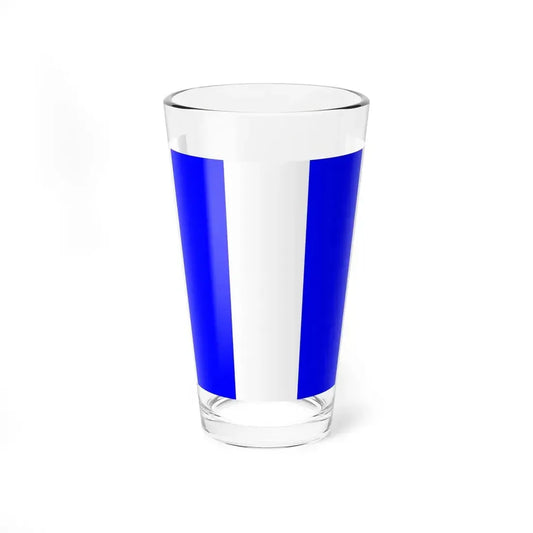 Flag of Tarxien Malta - Pint Glass 16oz 16oz - Go Mug Yourself