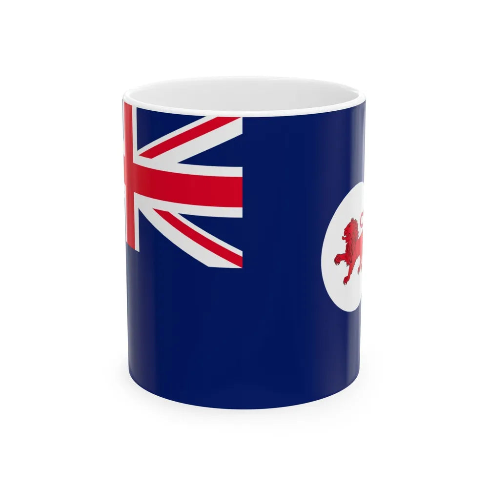 Flag of Tasmania Australia - White Coffee Mug-11oz-Go Mug Yourself