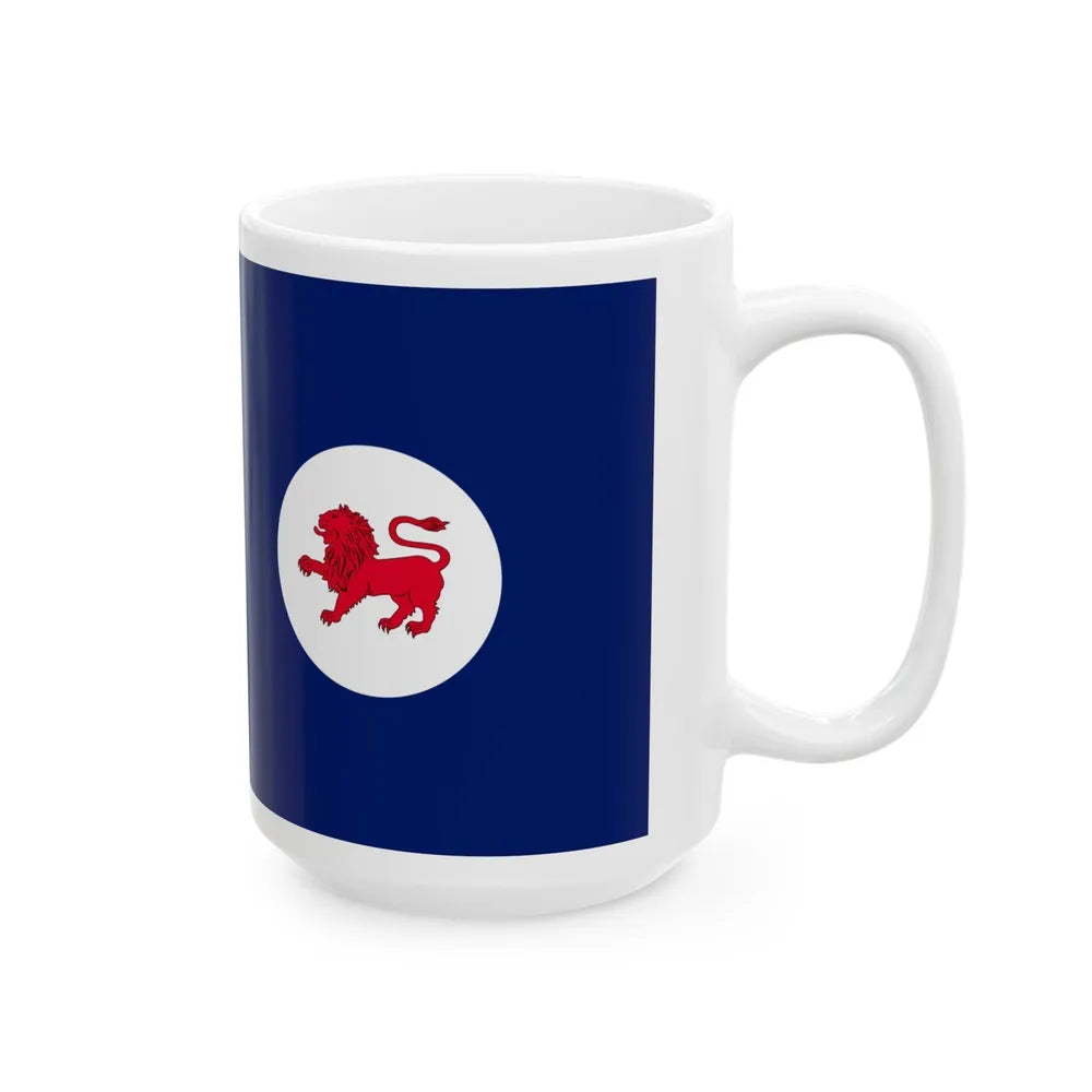 Flag of Tasmania Australia - White Coffee Mug-Go Mug Yourself