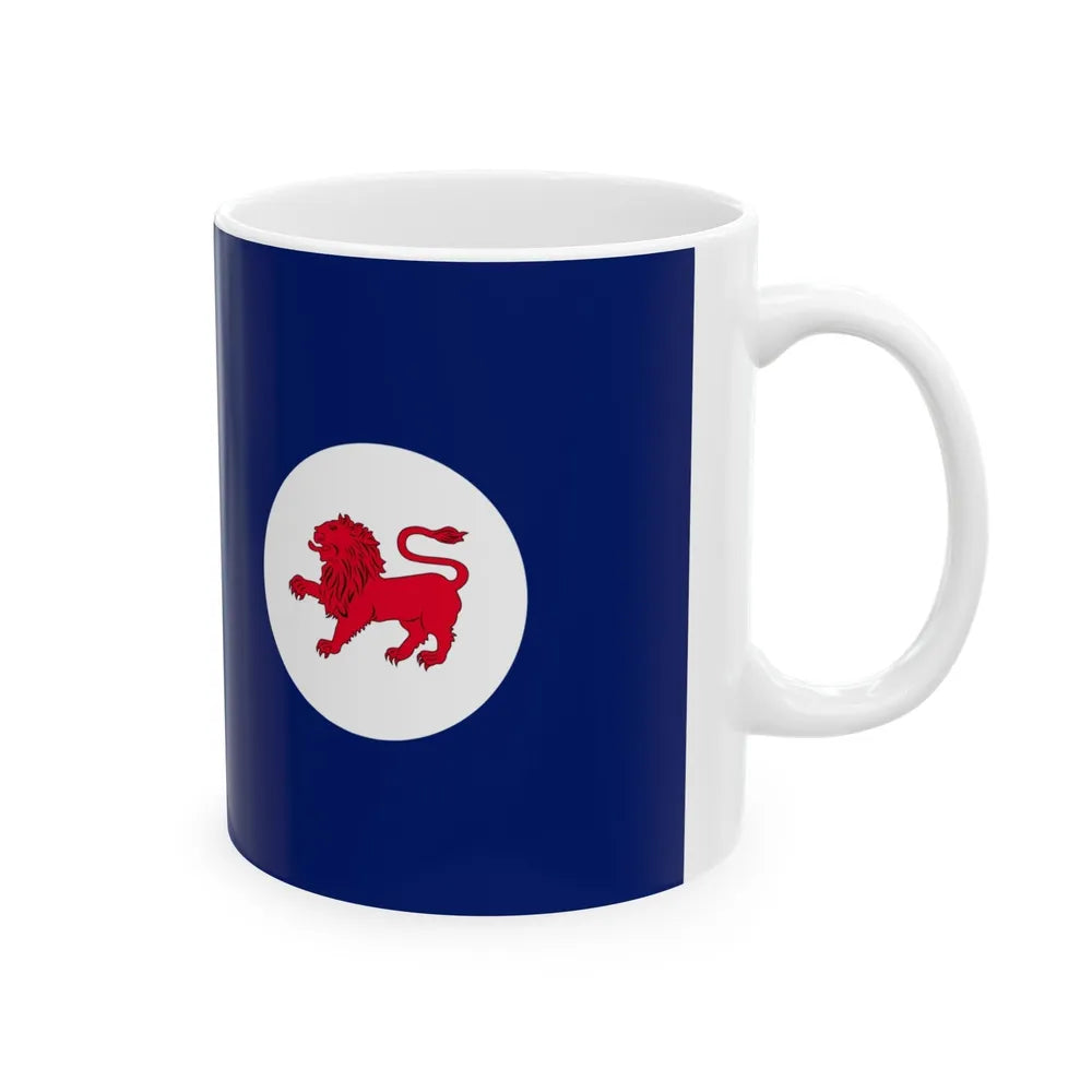 Flag of Tasmania Australia - White Coffee Mug-Go Mug Yourself