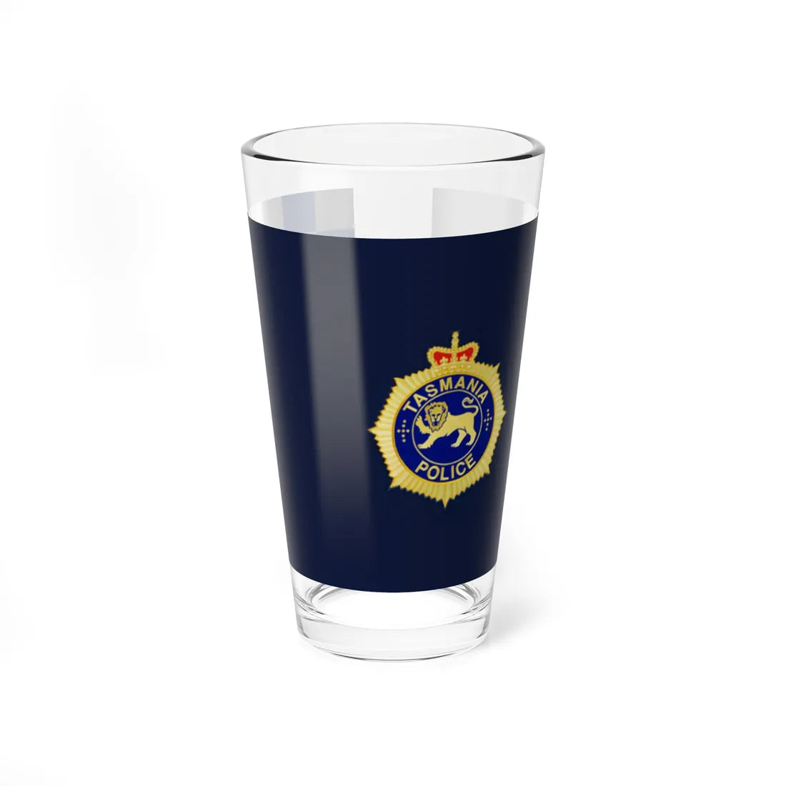 Flag of Tasmania Police (Australia) Pint Glass 16oz 16oz - Go Mug Yourself