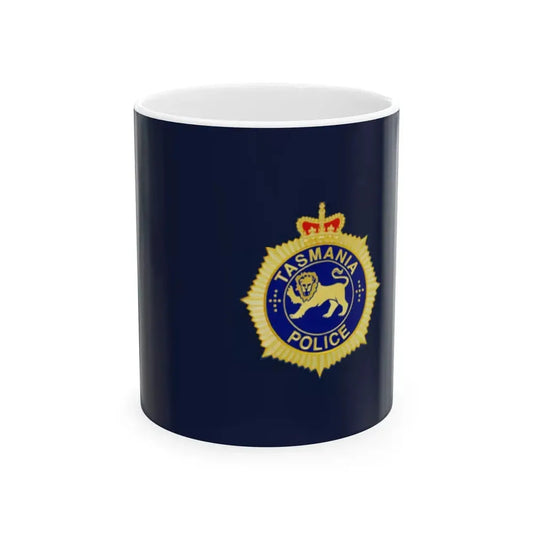 Flag of Tasmania Police (Australia) White Coffee Mug 11oz - Go Mug Yourself