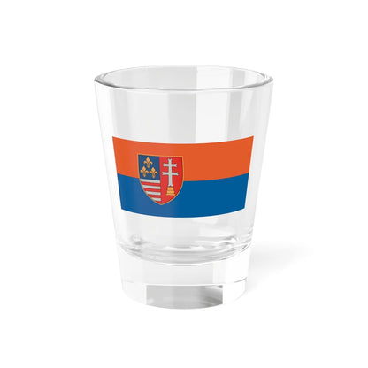Flag of Tata 1991-2017 (Hungary) Shot Glass 1.5oz 1.5oz - Go Mug Yourself