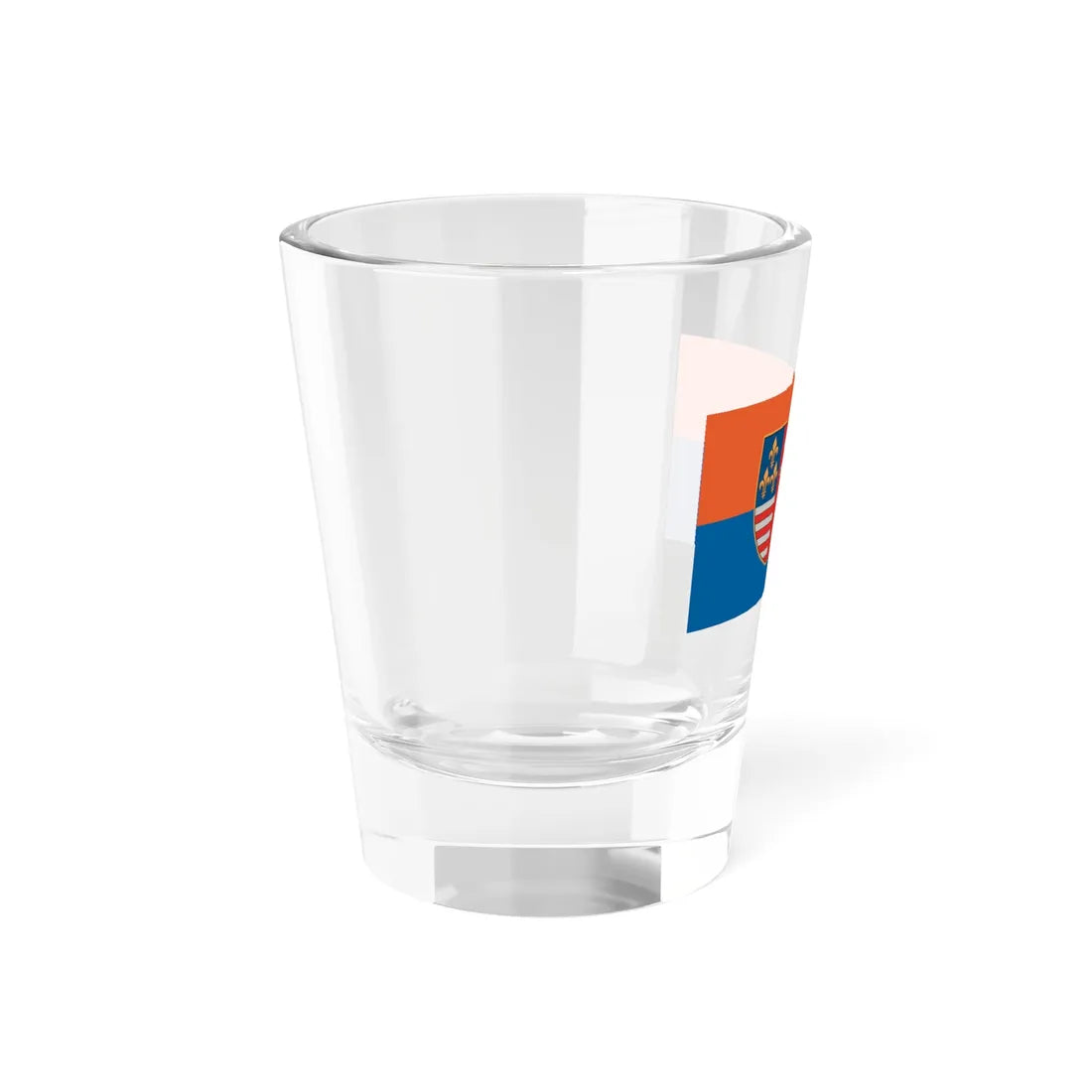 Flag of Tata 1991-2017 (Hungary) Shot Glass 1.5oz - Go Mug Yourself
