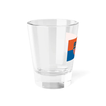 Flag of Tata 1991-2017 (Hungary) Shot Glass 1.5oz - Go Mug Yourself