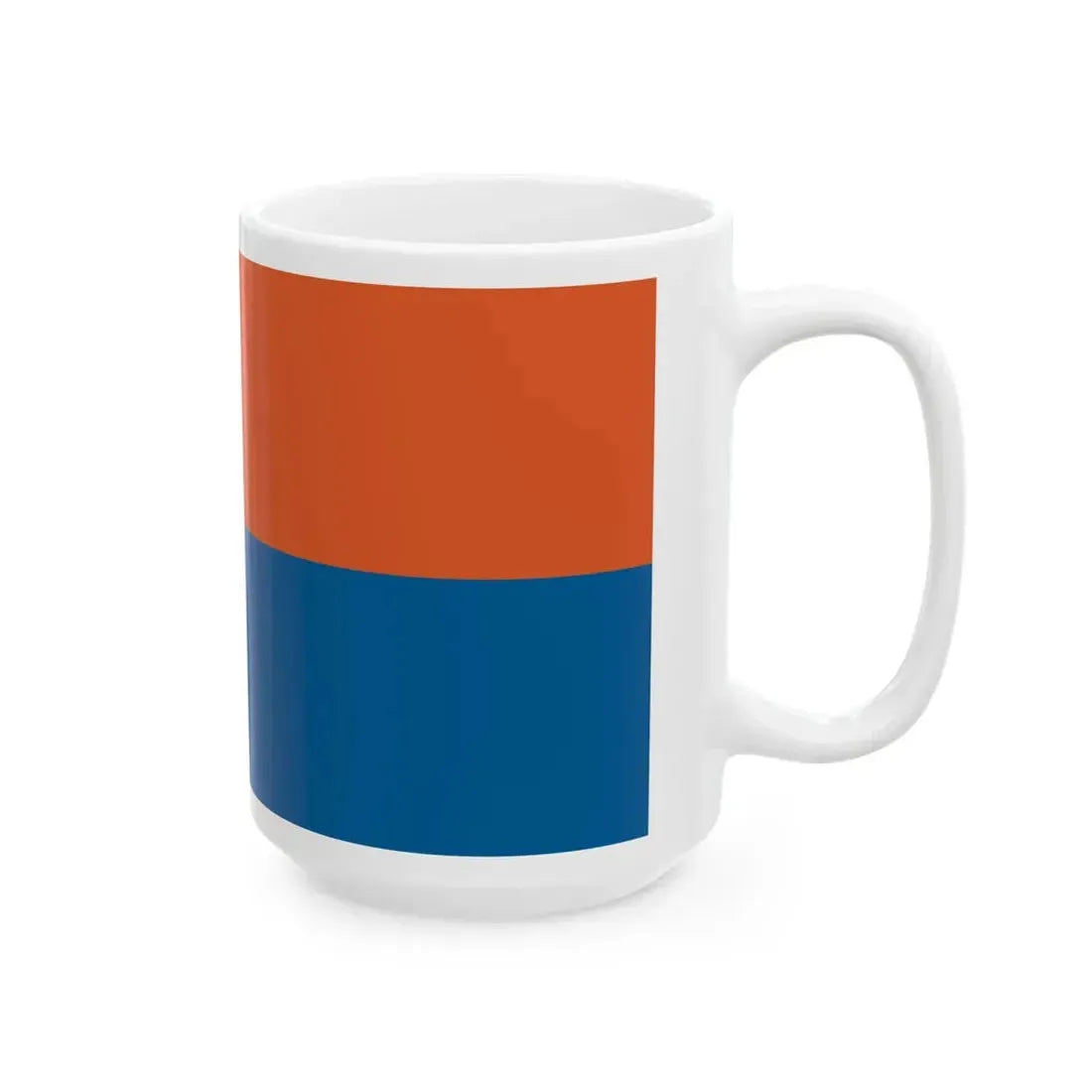 Flag of Tata 1991-2017 (Hungary) White Coffee Mug - Go Mug Yourself