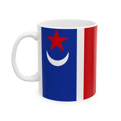 Flag of Tatarstan 1991 proposal (Russia) White Coffee Mug - Go Mug Yourself