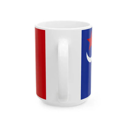 Flag of Tatarstan 1991 proposal (Russia) White Coffee Mug - Go Mug Yourself