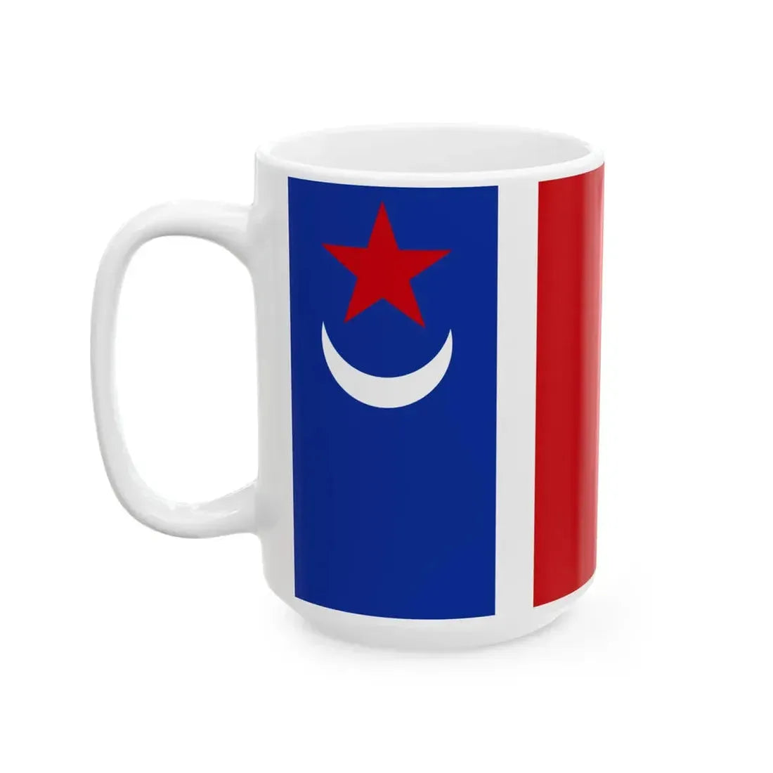 Flag of Tatarstan 1991 proposal (Russia) White Coffee Mug - Go Mug Yourself