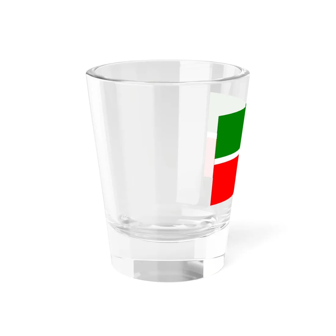 Flag of Tatarstan 3-2 (Russia) Shot Glass 1.5oz - Go Mug Yourself