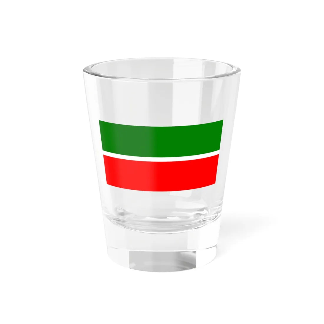 Flag of Tatarstan (Russia) Shot Glass 1.5oz 1.5oz - Go Mug Yourself