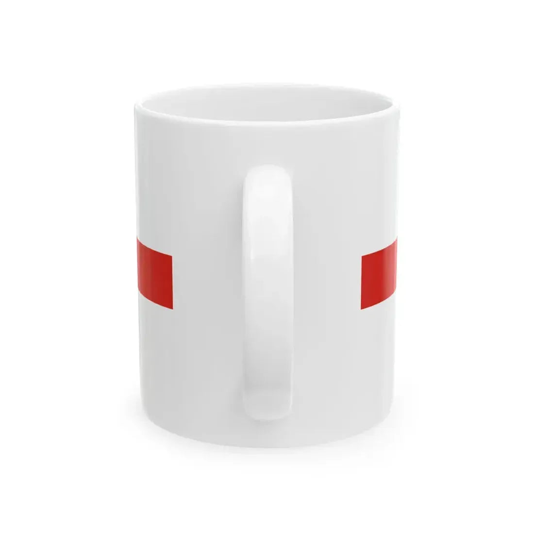 Flag of Tatarszentgyorgy (Hungary) White Coffee Mug - Go Mug Yourself