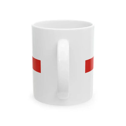 Flag of Tatarszentgyorgy (Hungary) White Coffee Mug - Go Mug Yourself