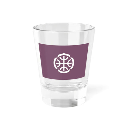 Flag of Tatebayashi Gunma (Japan) Shot Glass 1.5oz 1.5oz - Go Mug Yourself