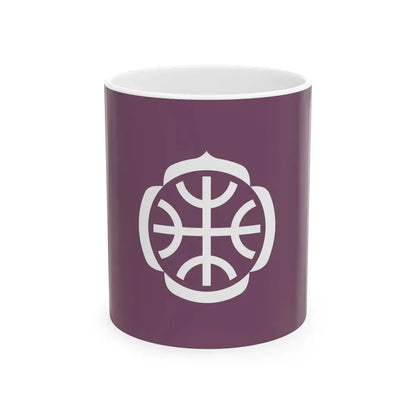 Flag of Tatebayashi Gunma (Japan) White Coffee Mug 11oz - Go Mug Yourself