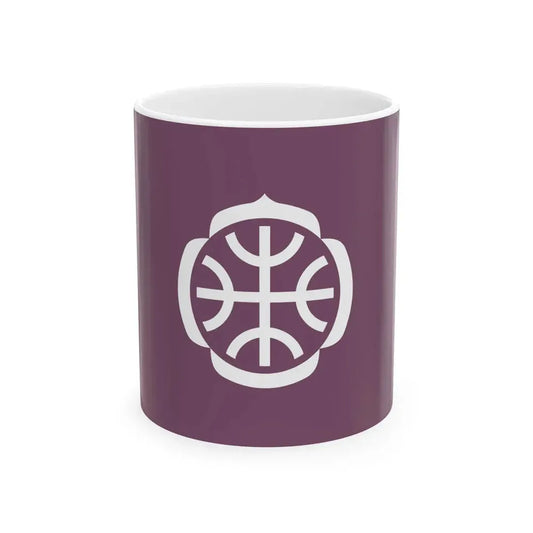 Flag of Tatebayashi Gunma (Japan) White Coffee Mug 11oz - Go Mug Yourself