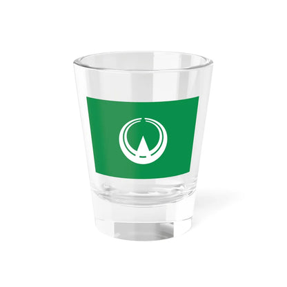 Flag of Tateshina Nagano (Japan) Shot Glass 1.5oz 1.5oz - Go Mug Yourself
