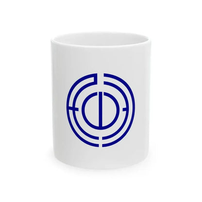 Flag of Tateyama Chiba (Japan) White Coffee Mug 11oz - Go Mug Yourself
