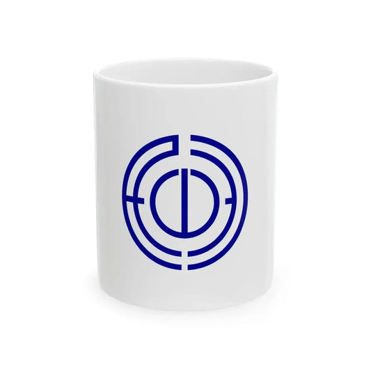 Flag of Tateyama Chiba (Japan) White Coffee Mug 11oz - Go Mug Yourself