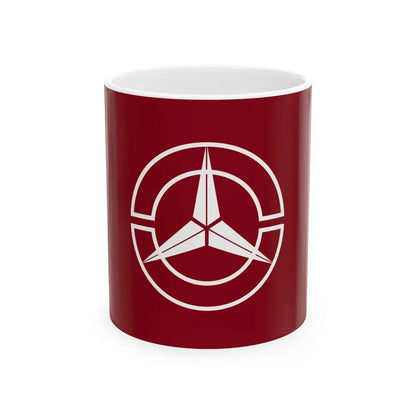 Flag of Tateyama Toyama (Japan) White Coffee Mug 11oz - Go Mug Yourself