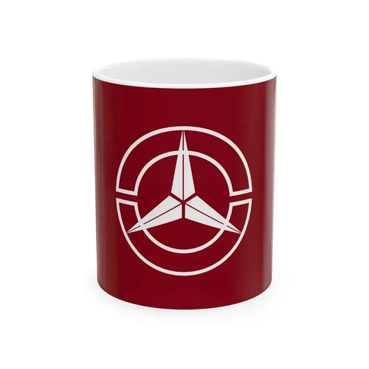 Flag of Tateyama Toyama (Japan) White Coffee Mug 11oz - Go Mug Yourself
