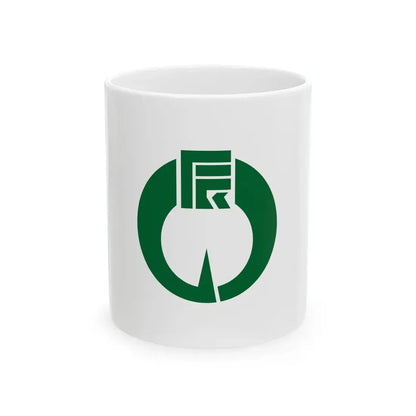Flag of Tatsuno Nagano (Japan) White Coffee Mug 11oz - Go Mug Yourself