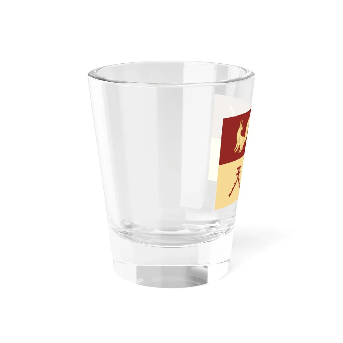 Flag of Tatyshlinsky rayon (Russia) Shot Glass 1.5oz - Go Mug Yourself