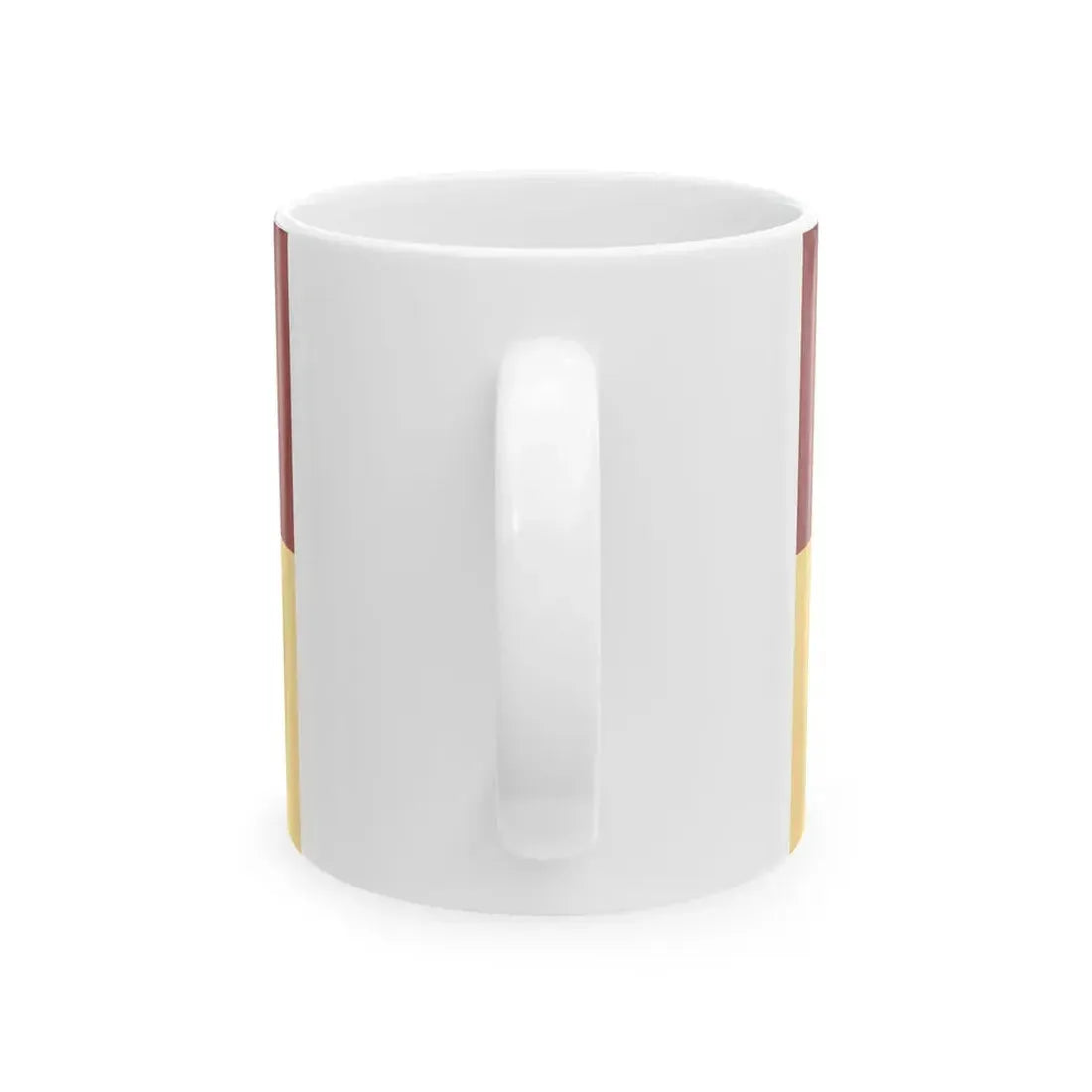 Flag of Tatyshlinsky rayon (Russia) White Coffee Mug - Go Mug Yourself