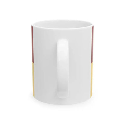 Flag of Tatyshlinsky rayon (Russia) White Coffee Mug - Go Mug Yourself