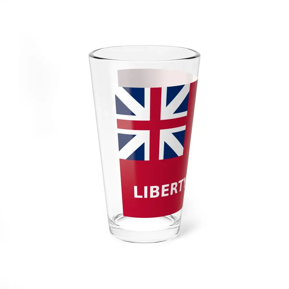 Flag of Taunton, Massachusetts - Pint Glass 16oz - Go Mug Yourself