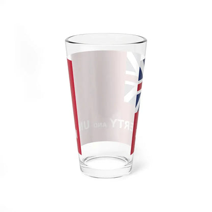 Flag of Taunton, Massachusetts - Pint Glass 16oz - Go Mug Yourself