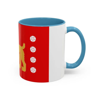 Flag of Tavastia Proper Finland - Accent Coffee Mug - Go Mug Yourself