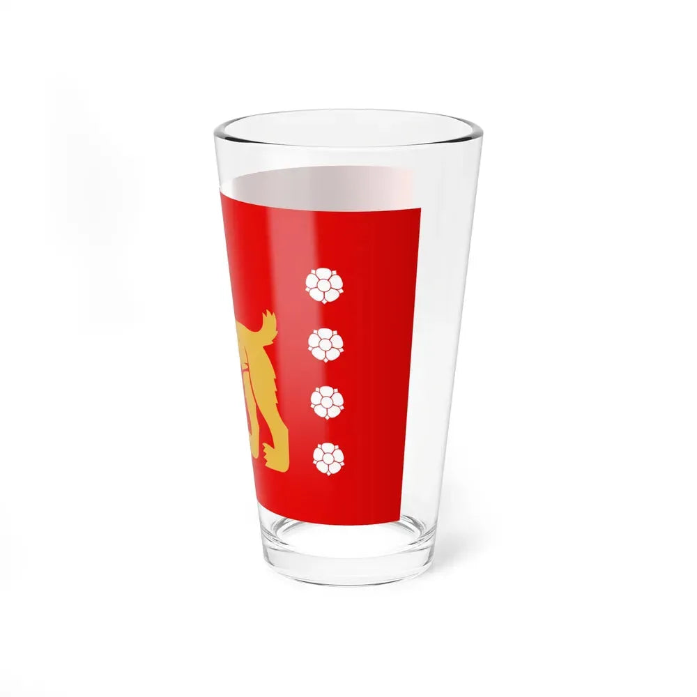 Flag of Tavastia Proper Finland - Pint Glass 16oz - Go Mug Yourself