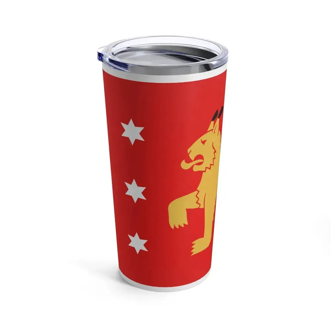 Flag of Tavastia Proper Finland - Tumbler 20oz - Go Mug Yourself