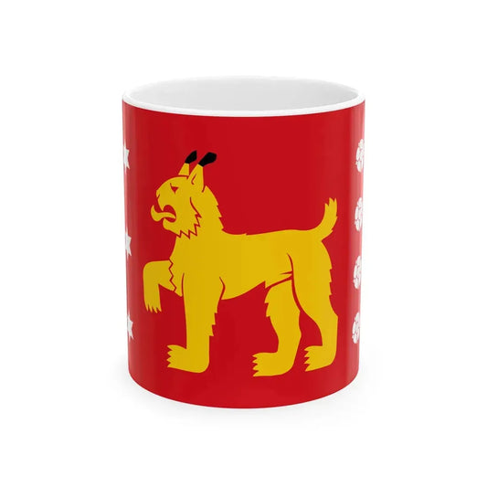 Flag of Tavastia Proper (Finland) White Coffee Mug 11oz - Go Mug Yourself