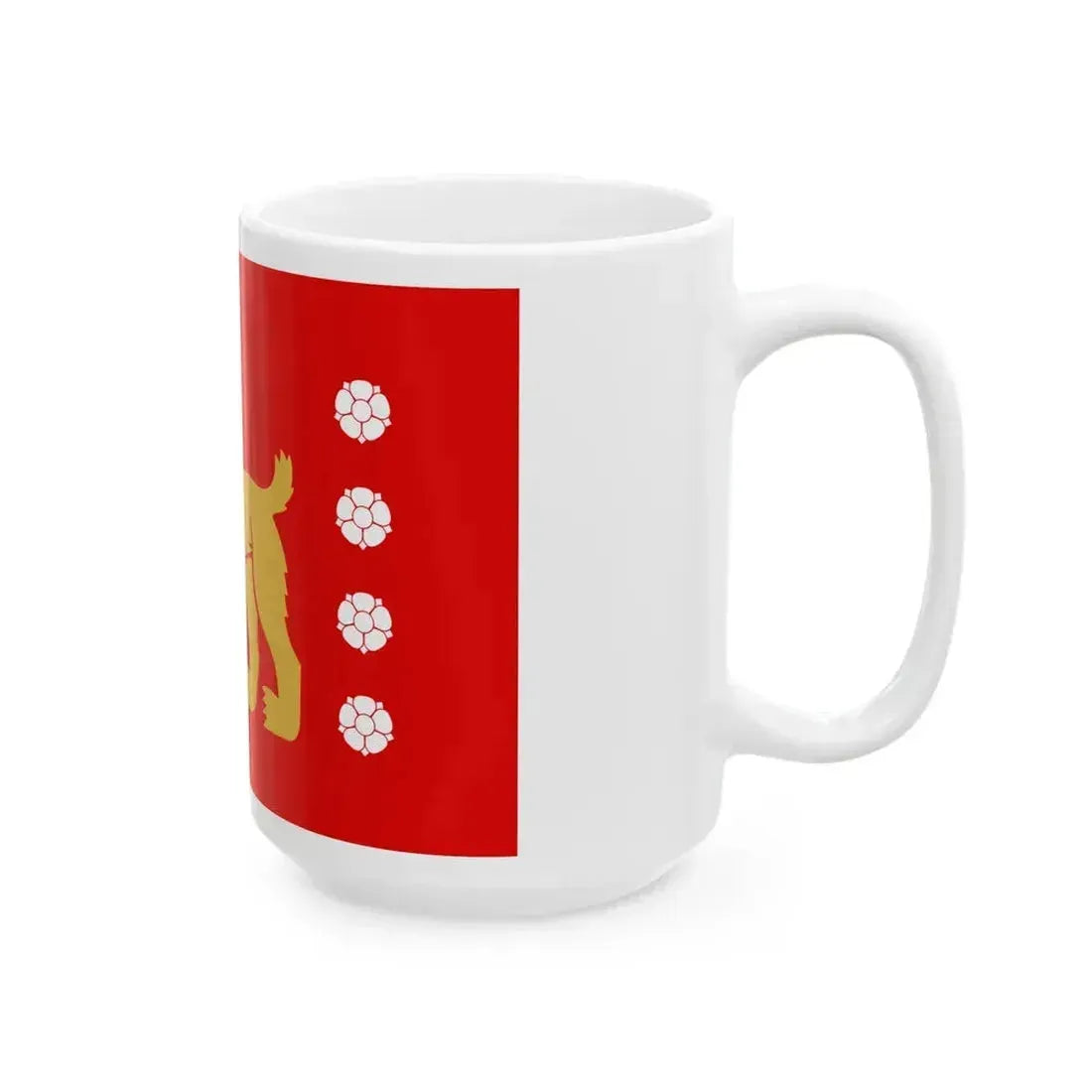 Flag of Tavastia Proper Finland - White Coffee Mug - Go Mug Yourself