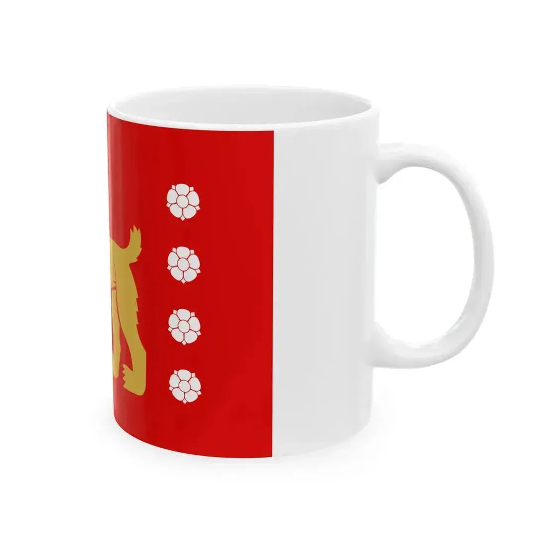 Flag of Tavastia Proper Finland - White Coffee Mug - Go Mug Yourself