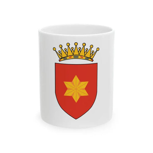 Flag of Tavolara (Italy) White Coffee Mug 11oz - Go Mug Yourself
